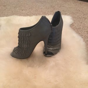 Bakers gray booties (Ruffles)